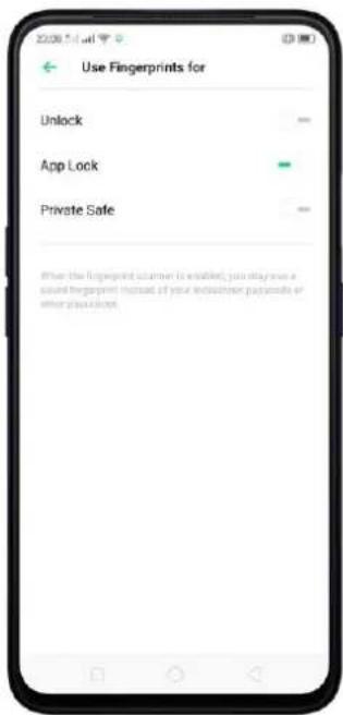 Realme V23 - App Encryption - 2