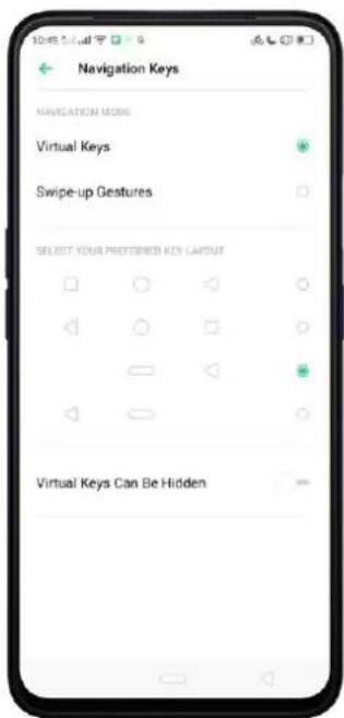 Realme V23 - Virtual Key Navigation - 4