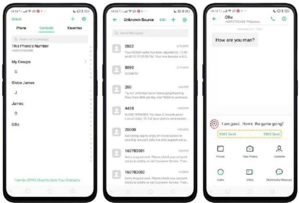 Realme V23 - Send and Receive Messages - 1