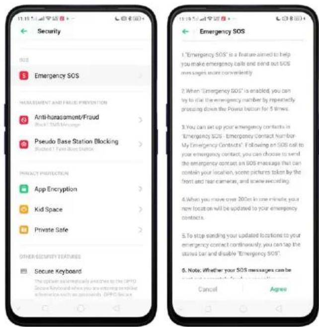 Realme V23 - Emergency SOS - 1
