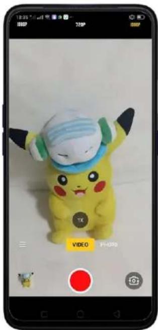 Realme V23 - Shoot video - 2