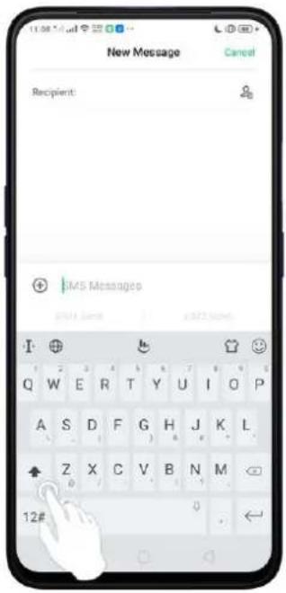 Realme V23 - Type text - 1