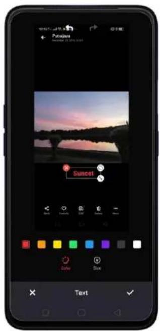 Realme V23 - Edit photos and videos - 7