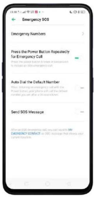 Realme V23 - Emergency SOS - 5