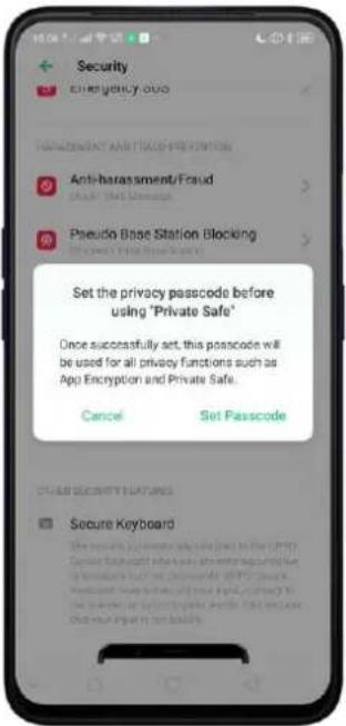 Realme V23 - Private Safe - 2