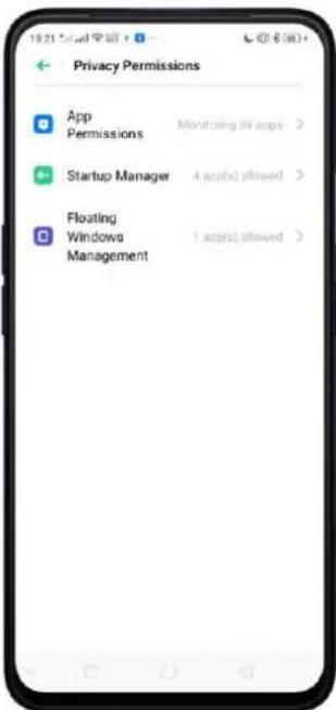 Realme V23 - Privacy Permissions - 2