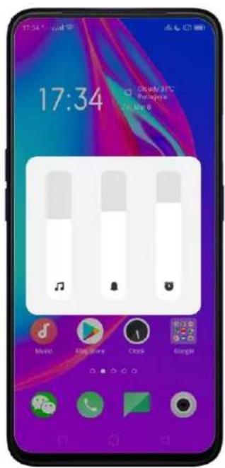 Realme V23 - Volume Setting Look - 3