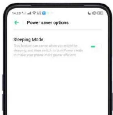 Realme V23 - Other Power Saving features - 2