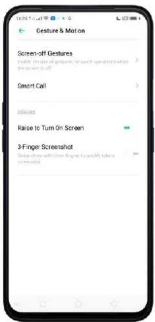 Realme V23 - Raise to turn on Screen - 1