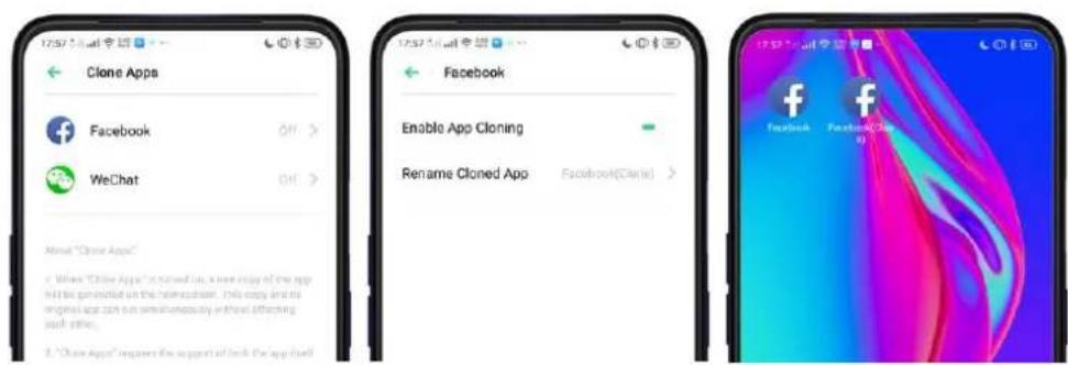 Realme V23 - Clone Apps - 1