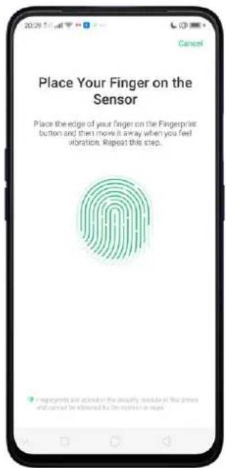 Realme V23 - Turn off the passcode - 3