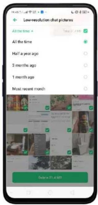 Realme V23 - WeChat Cleaner - 5