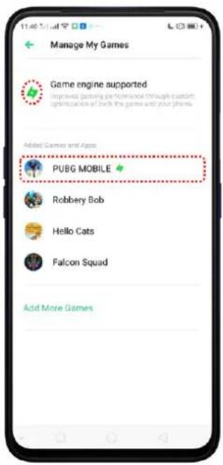 Realme V23 - Game Space Settings - 5