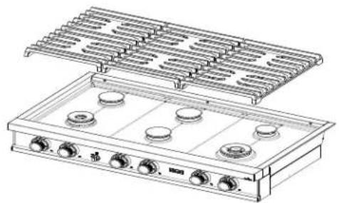 Dacor DTT48M876LM - Cleaning the Rangetop Surface - 1