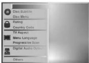 LG VC8516P2K - Plate språk [Disc language] - 1