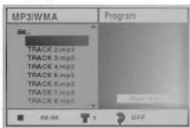 LG VC8516P2K - Trykk ▲▼ for å velge et spor, og trykk så på PLAY eller ENTER. - 2