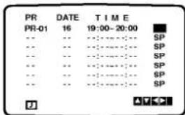 LG VC8516P2K - Timer-opptak Ved hjelp av skjermvisning (OSD) - 5