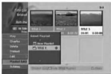 LG RH7825NP2L - Legge til ytterligere titler/kapitler i spillelisten -RWvr - 1