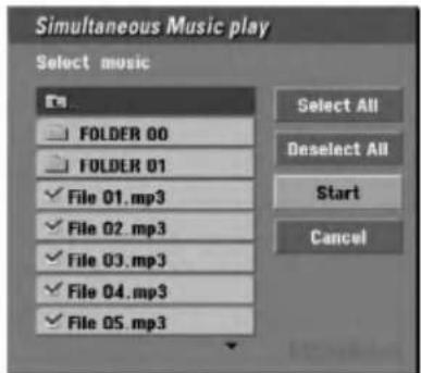 LG RH7825NP2L - Høre på musikk og vise lysbilder samtidig - 2
