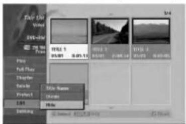 Take Out Video 200-45M 30 Hz Photo Play Full Play Charter Scene Project LAD Samsung TITLE 1 01/07 0.05-15 TITLE 2 01/07 0.05-14 TITLE 3 01/07 0.05-13 TITLE 4 01/07 0.05-12 Title Name: Scene: Title: