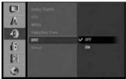 Battery Right H/O MPEG Sampling Tree CRC OFF Vocal ON