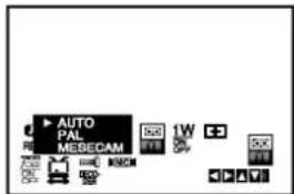 LG V1602P2Z - Innstilling av fargesystemet - 1