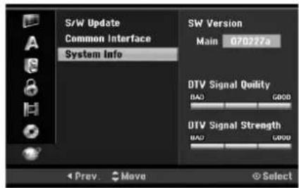 LG RH2T7C - Systeminformasjon - 1