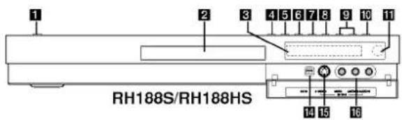 1 2 3 4 5 6 7 8 9 10 11 RH188S/RH188HS 14 15 16