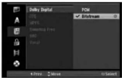 LG RH1F99P1S - Audioinnstillinger - 1