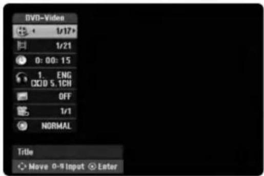 DVD-Video + 1/17* 1/21 0:00:15 1. ENG COVID 5.1CN OFF 1/1 NORMAL Title Move 0-9 Input Enter