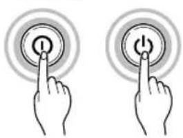 LG W5J6AM0WW - Turn on the washing machine. - 1