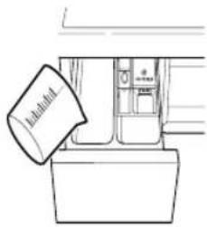LG W5J6AM0WW - Add cleaning products and/or detergent and softener. - 1
