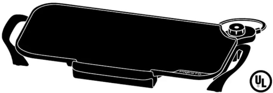 Presto 07053 - 20-inch Electric Griddle - 1