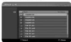LG DVR9511C - Movie List menu options - 1
