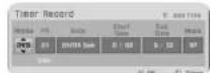 LG DVR9511C - Setting a timer record - 1
