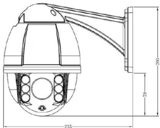 ZKTeco PL-52A12G - Dimension - 4