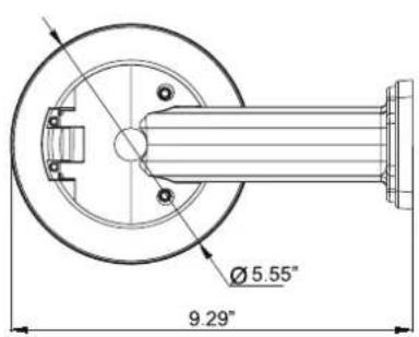 Ø 5.55" 9.29"