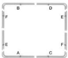 Akrobat Primus Flat 11x8ft - Assembling the frame - 2