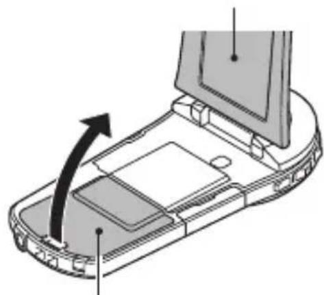 SANYO Xacti VPC-CS1TA - Insert the battery pack. - 1