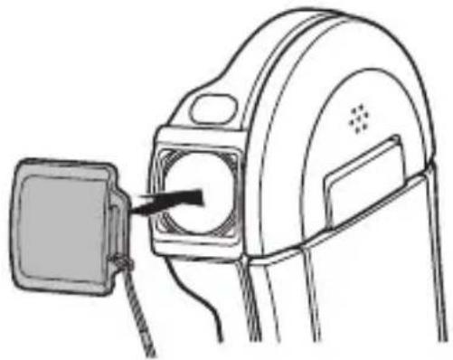 SANYO Xacti VPC-CS1TA - ■How to attach the lens cap - 6