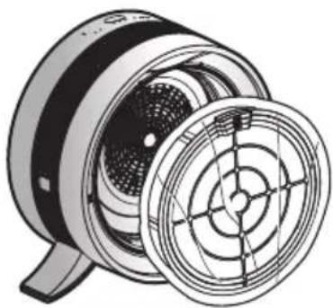 LG AS40GVGL2 - How to install the filter before using it - 4