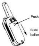 UNIDEN ADV05-3 - Installing Batteries - 2