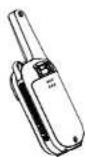 UNIDEN ADV05-3 - Installing Batteries - 1