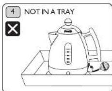 4 NOT IN A TRAY X