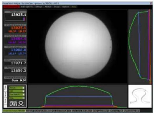 MARTIN Fixture Beam Analyzer - Gray and gray pseudo modes - 1