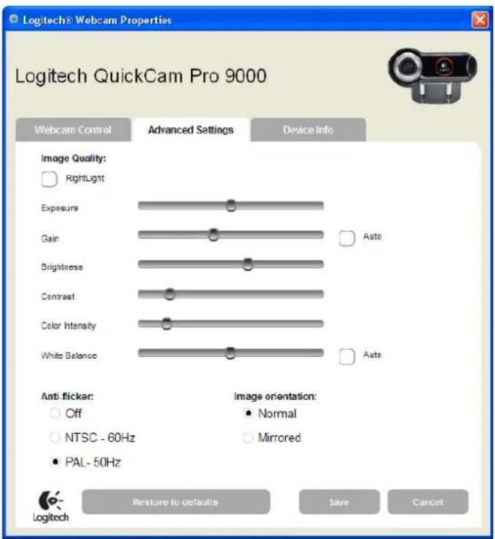 MARTIN Fixture Beam Analyzer - Setting up the webcam - 1