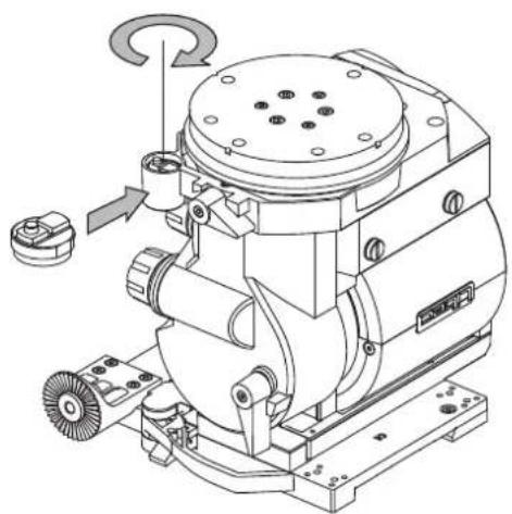 Libec QD-10M - G: Ajuste de contrapeso - 8