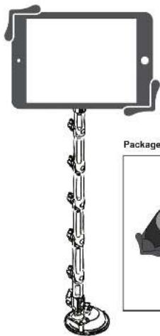 CTA Digital PAD-CFSM - Custom Flex Suction Mount - 1