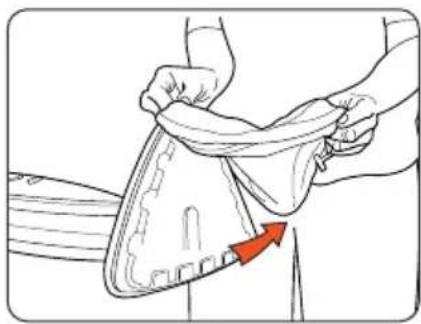 VAX S2S2U - Removing the cleaning pad - 2