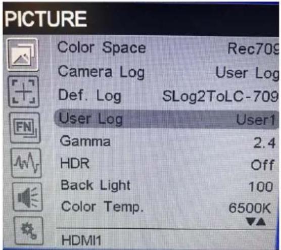 DataVideo TLM-170KR - Import the 3D Cube file to the monitor - 1